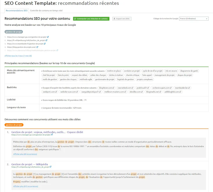 Seo Content Template