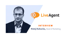 Matej Kukucka, directeur du marketing chez LiveAgent.