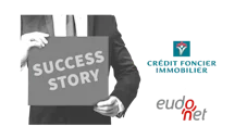 Success story : le choix d'Eudonet CRM par le Crédit Foncier Immobilier