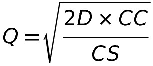 Formule de Wilson