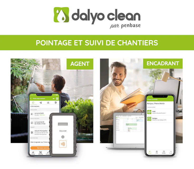 Pointage et suivi de chantiers Dalyo Clean