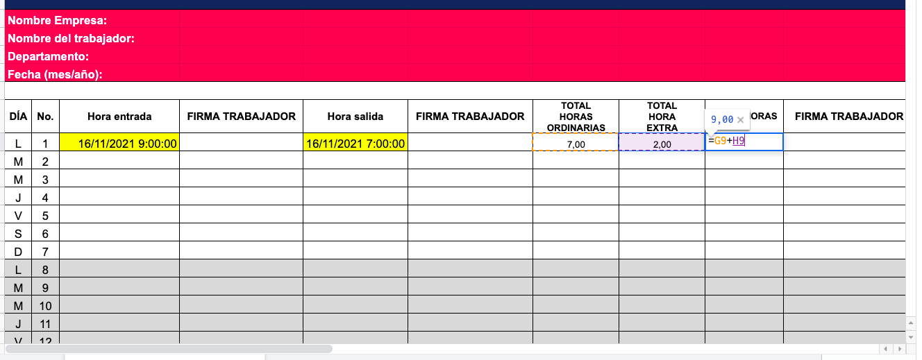 horas-ordinarias-horas- extraordinarias