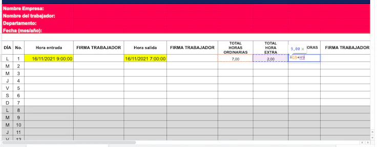 horas-ordinarias-horas- extraordinarias