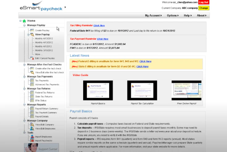 esmart paycheck