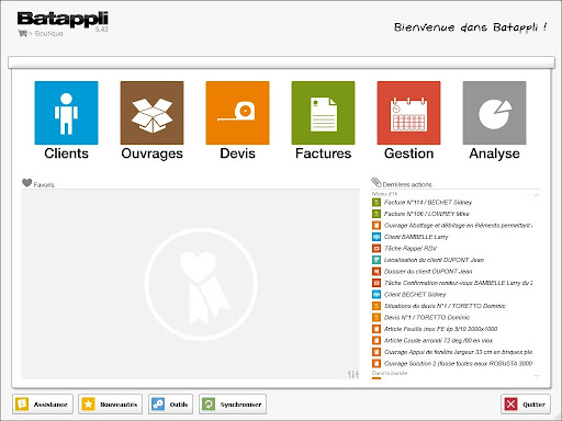 Capture Batappli pour logiciels ERP BTP