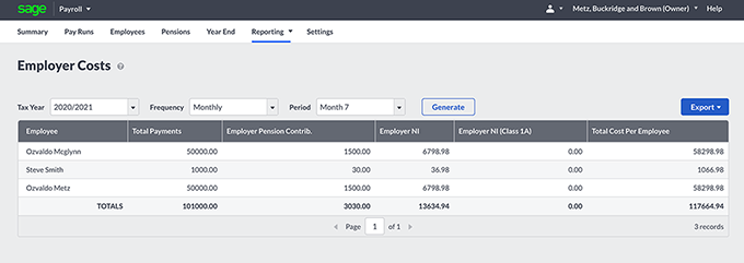 Sage Payroll