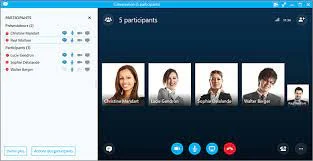 Capture d'écran Skype pour Logiciel Partage d'écran