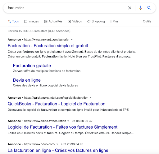 10 - Le référencement payant pour les plus pressés d’entre vous