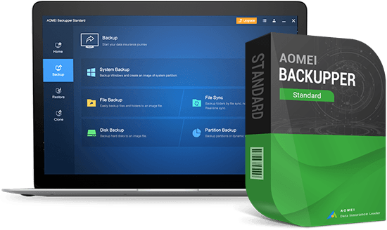 Logiciel de sauvegarde : AOMEI Backupper