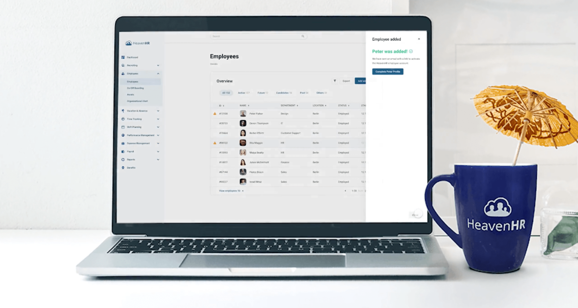 heavenhr-dashboard