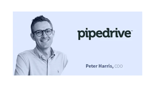 Peter Harris - COO von Pipedrive