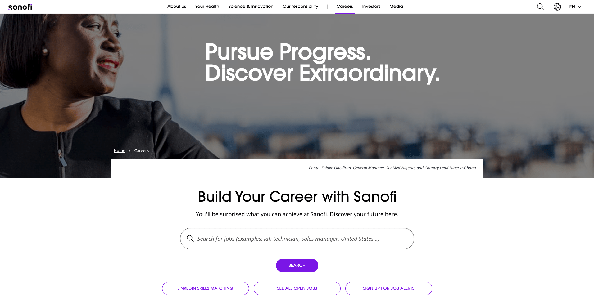 sanofi-karriereseite-beispiel