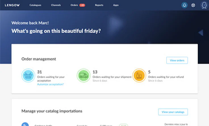 Gestionnaire de flux produit : Lengow