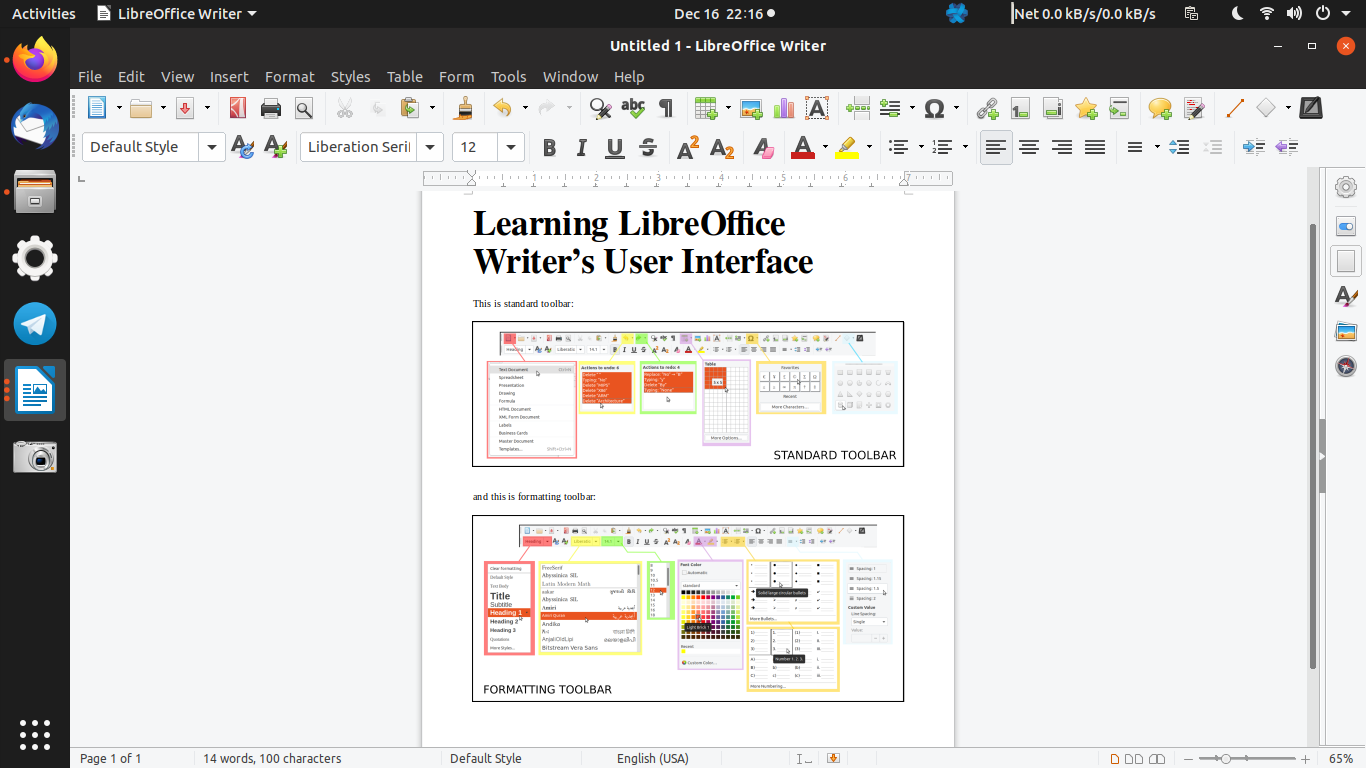 Capture LibreOffice Draw pour logiciel PAO