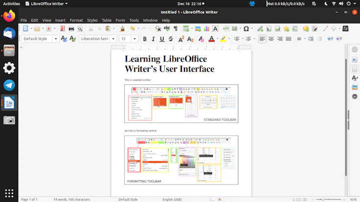 Capture LibreOffice Draw pour logiciel PAO