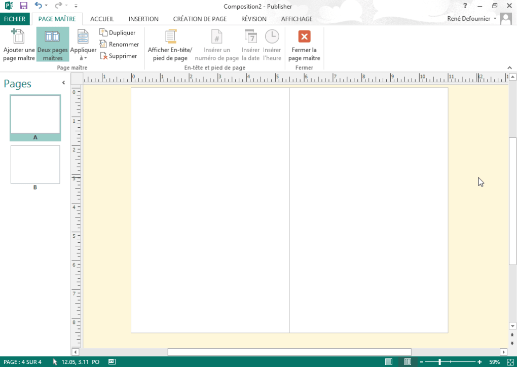Capture Microsoft Publisher pour logiciel PAO