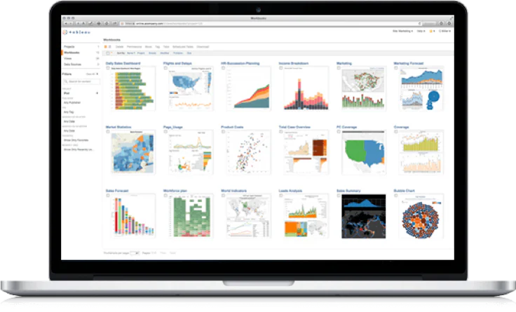 Logiciel BI Tableau
