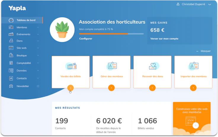 Yapla gestion association