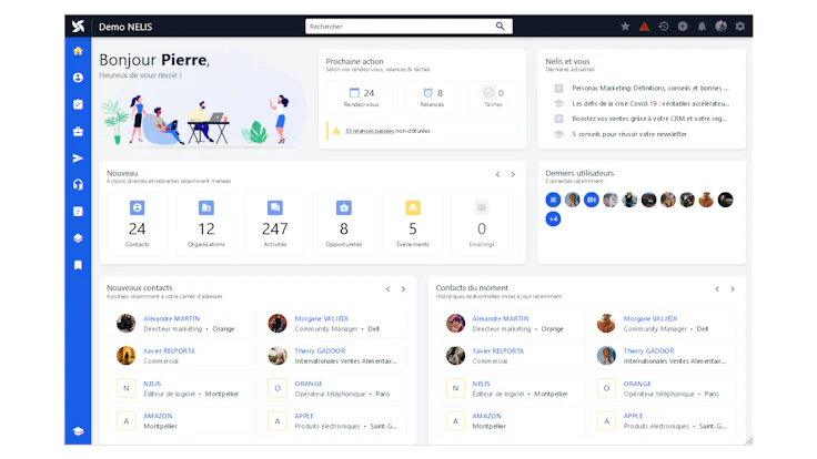 Le gestionnaire de contact, ou comment gérer ses données clients en quelques clics