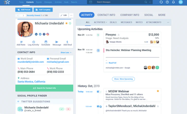 Le gestionnaire de contact, ou comment gérer ses données clients en quelques clics