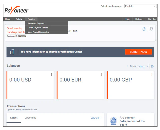 Payoneer