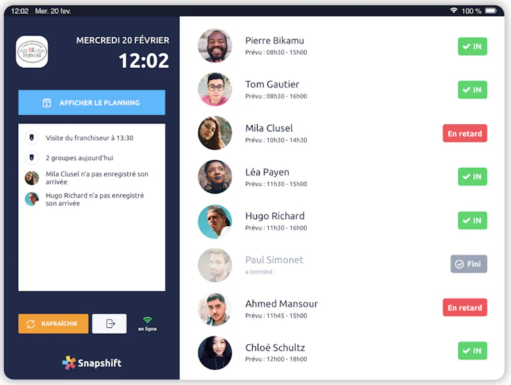 Snapshift est un outil de pilotage RH complet, très simple à prendre en main et ultra-collaboratif, qui simplifi