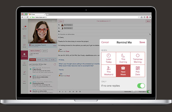 Cloze Sales CRM