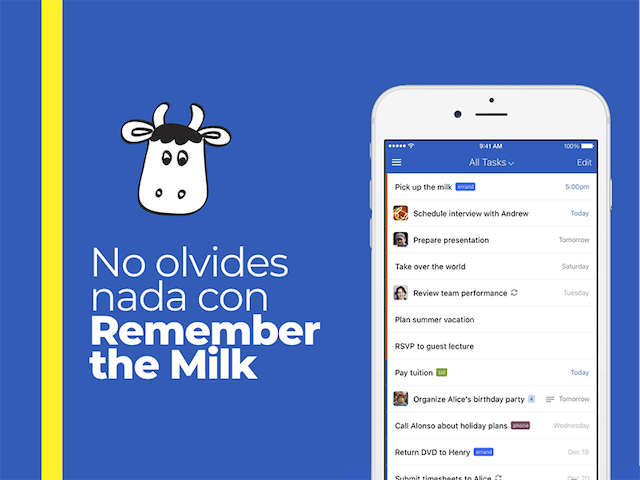Remember the milk