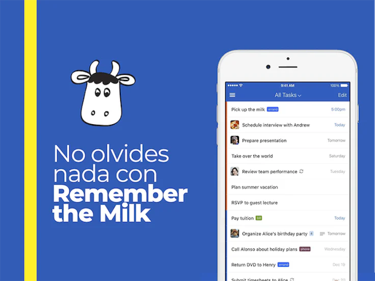 Remember the milk