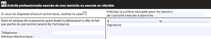 Déclaration initiale de cotisation foncière des entreprises : formulaire n° 1447-C-SD