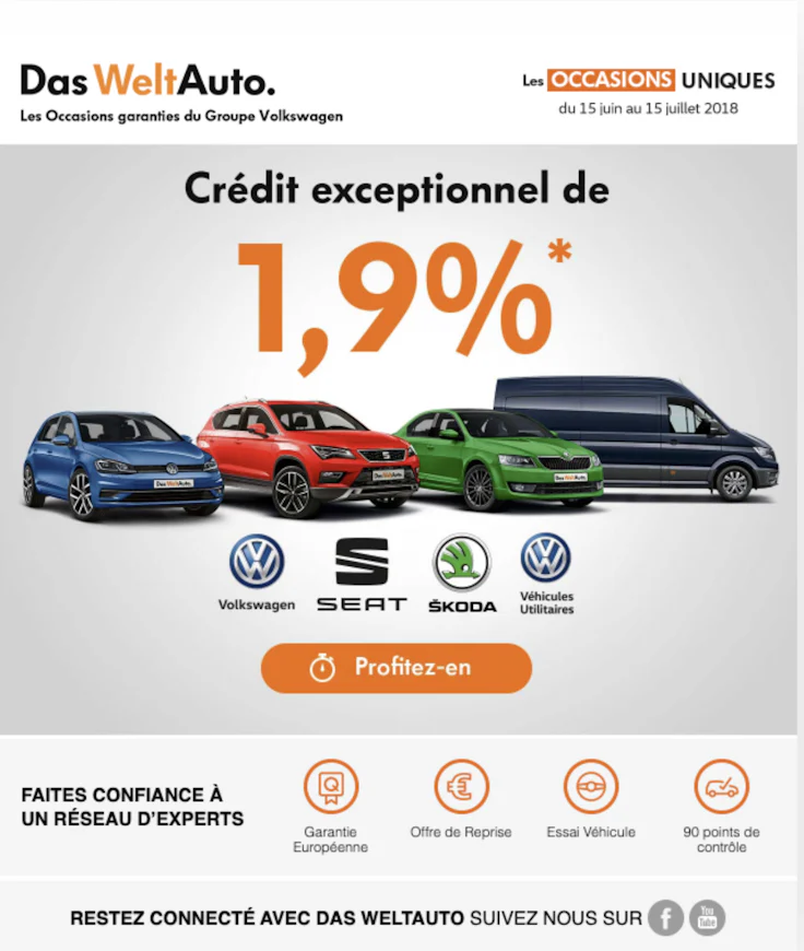 Newsletter Volkswagen