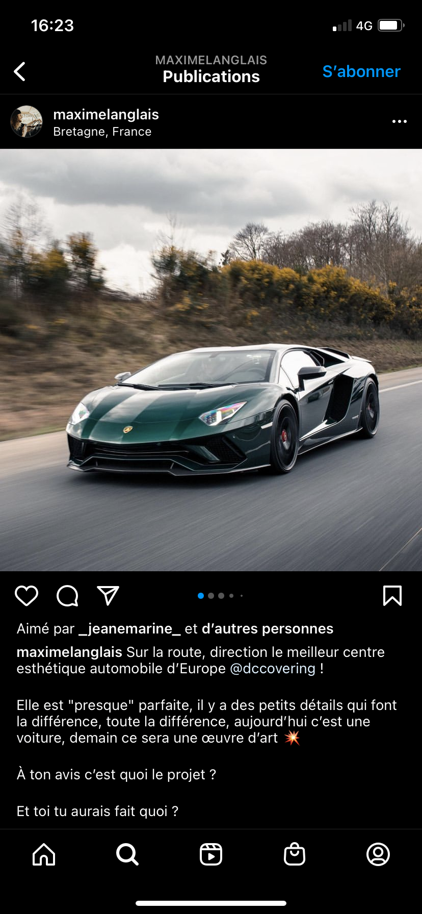 Post Maxime Langlais