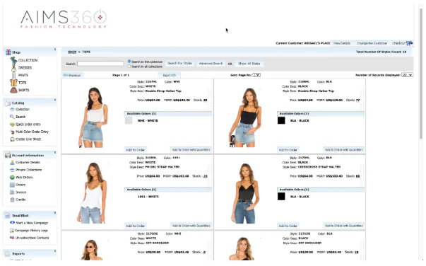 AIMS 360 Apparel Software