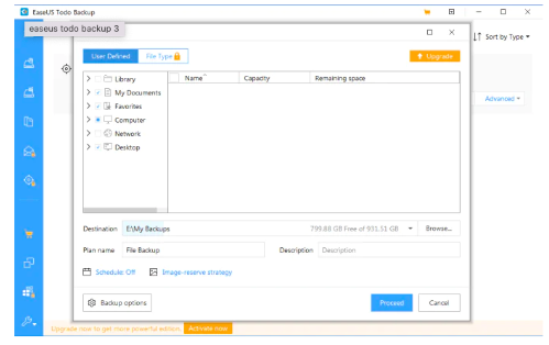 EaseUs Todo Backup Screenshot