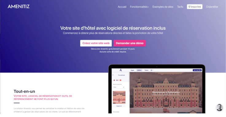 Amenitiz, le logiciel tout-en-un  
