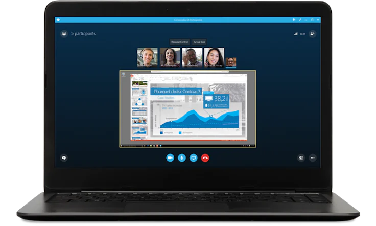 outils télétravail : Skype