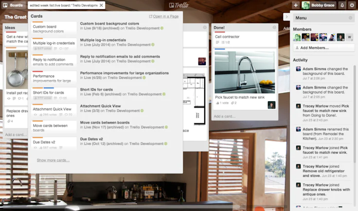 outils télétravail : Trello