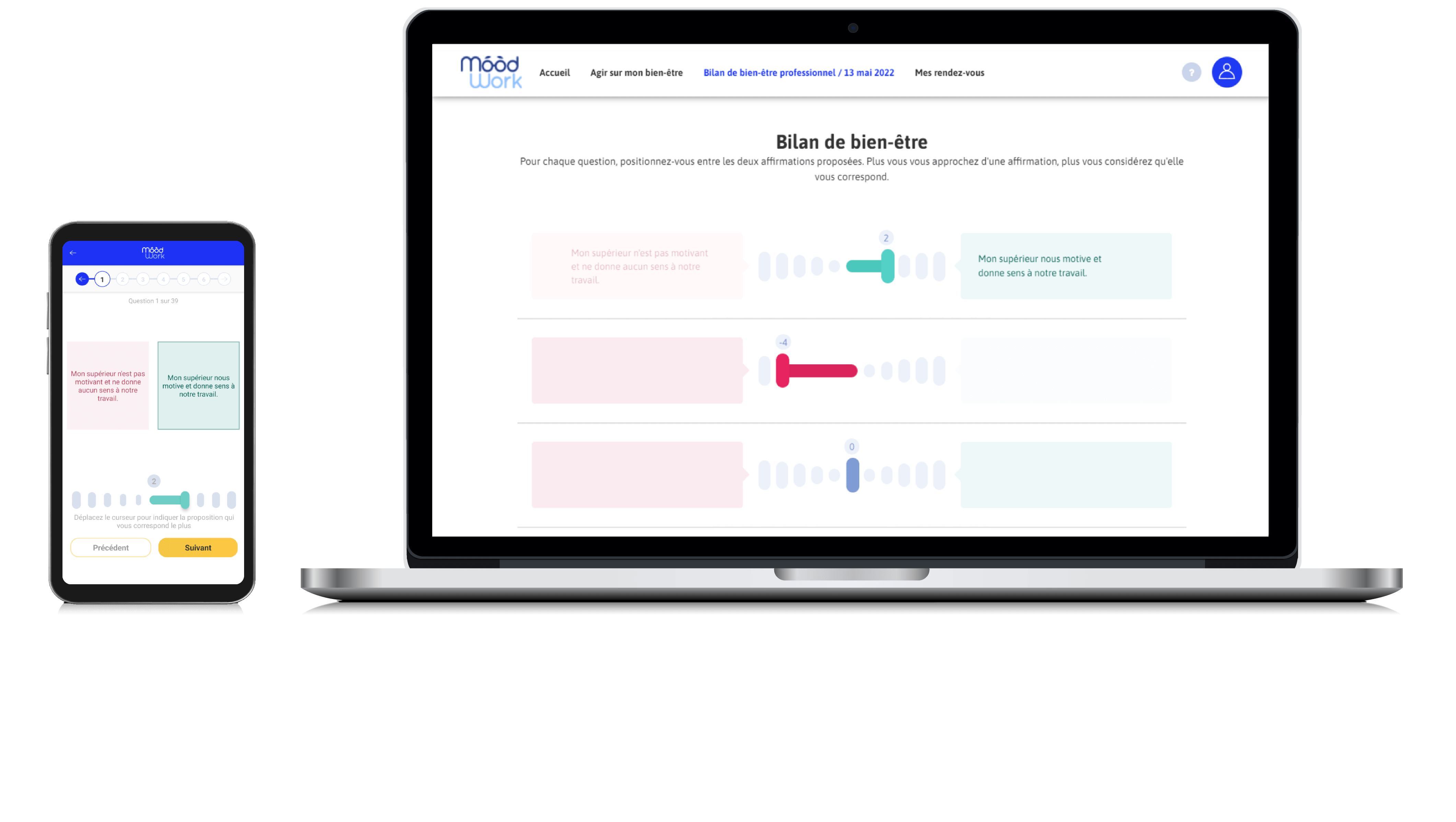 outils télétravail : moodwork