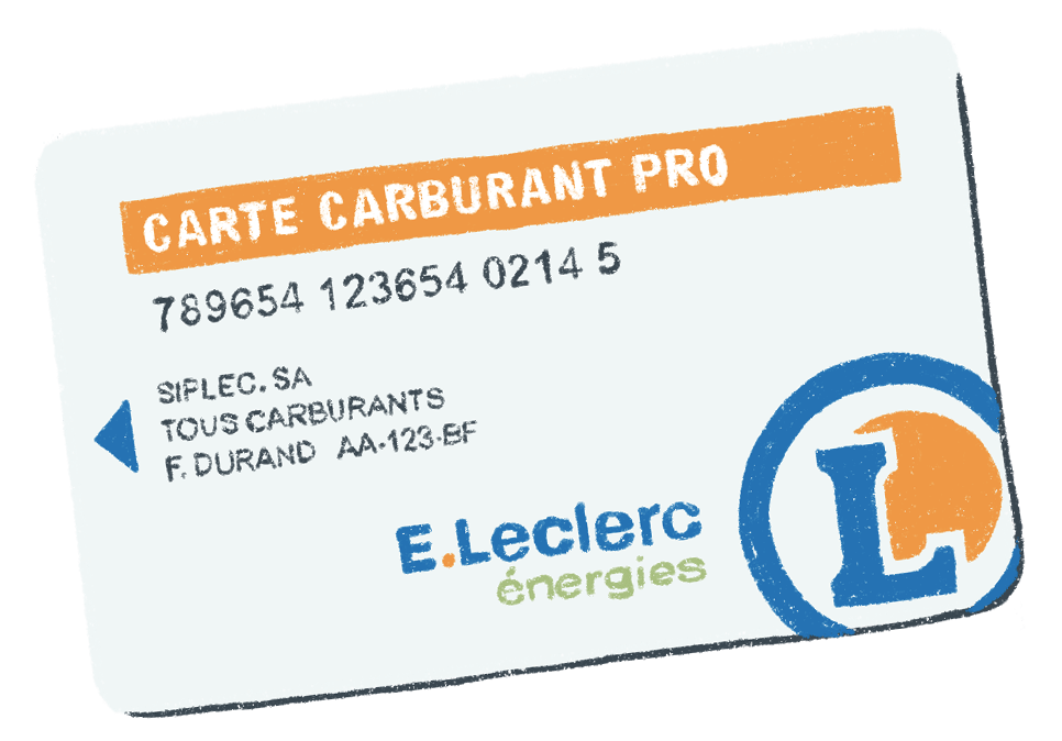 Carte carburant professionnel : E.Leclerc