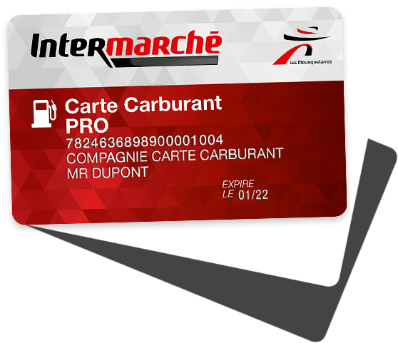 Carte carburant professionnel : Intermarché