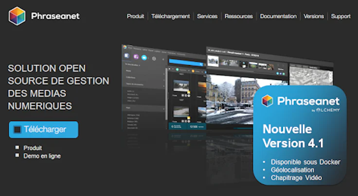 Logiciel photothèque : Phraseanet