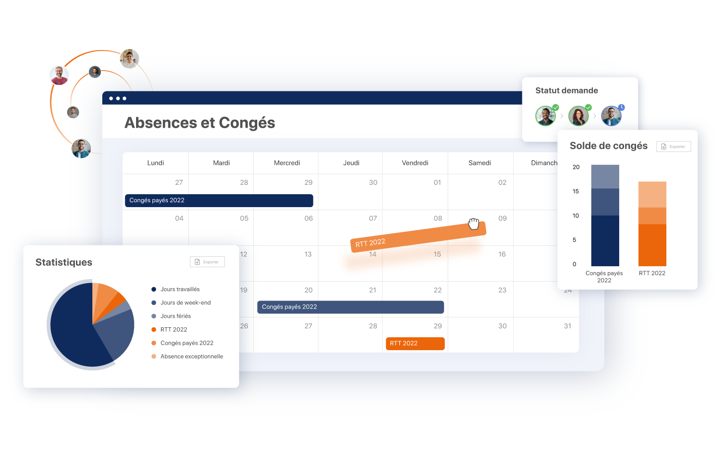 Logiciel gestion congés : Foederis