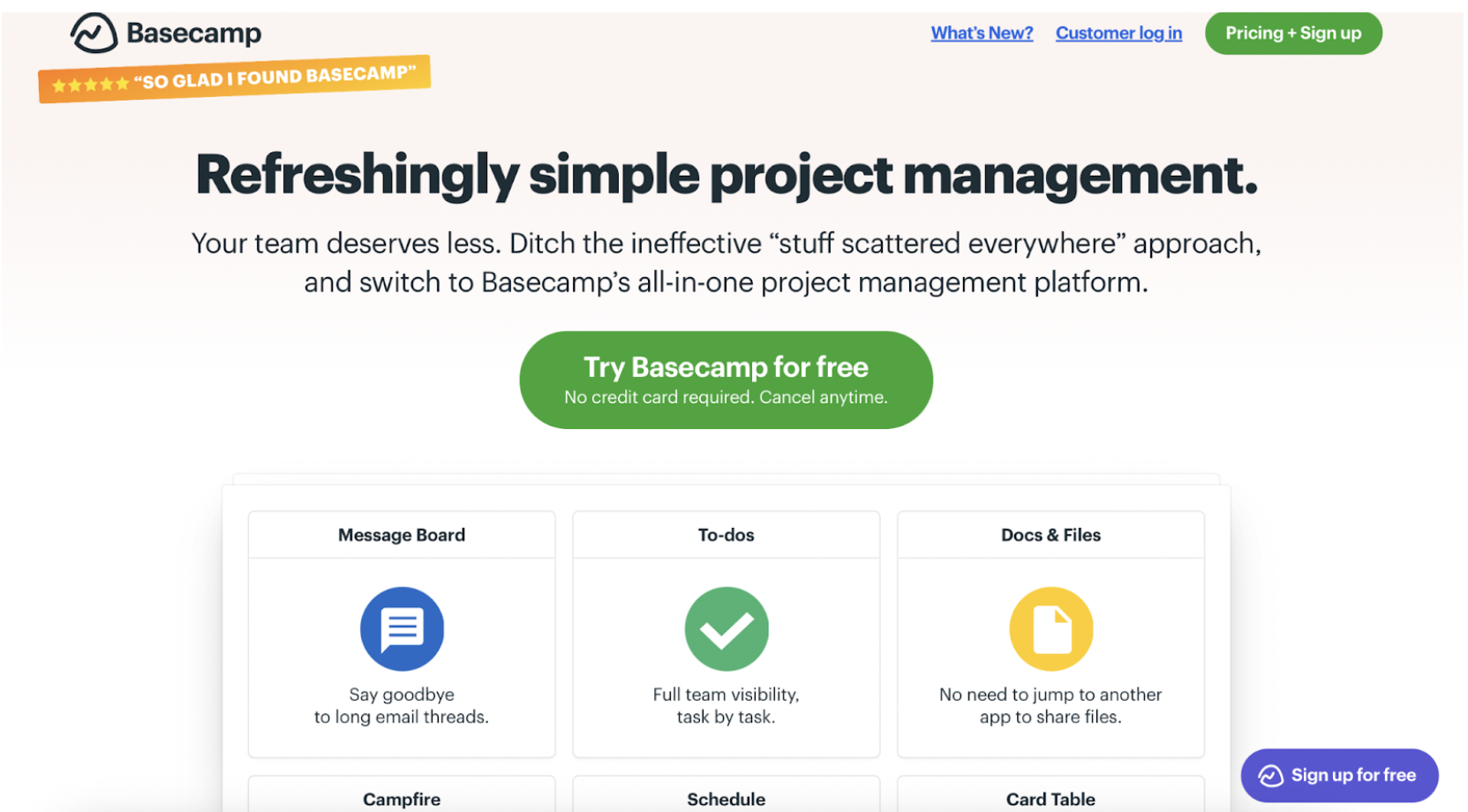 basecamp