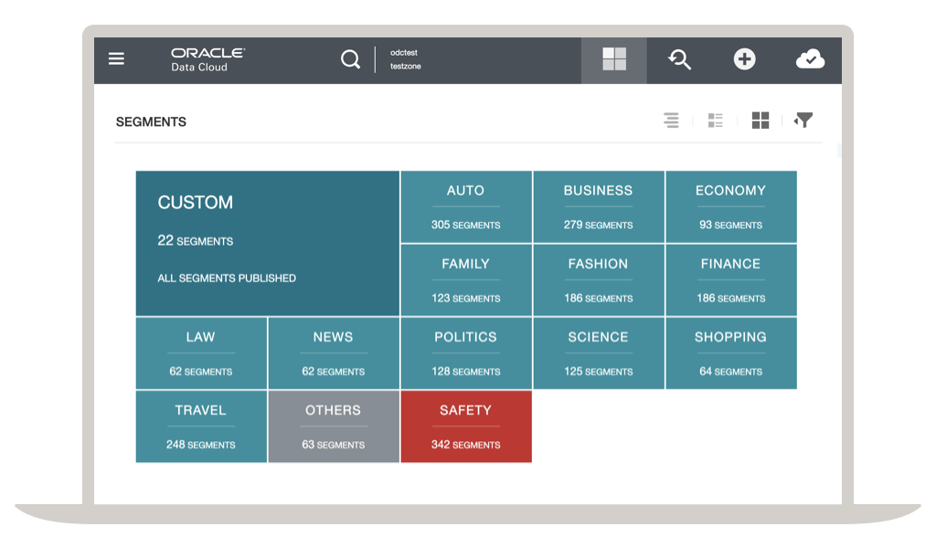 OracleCRM interface CRM enterprise
