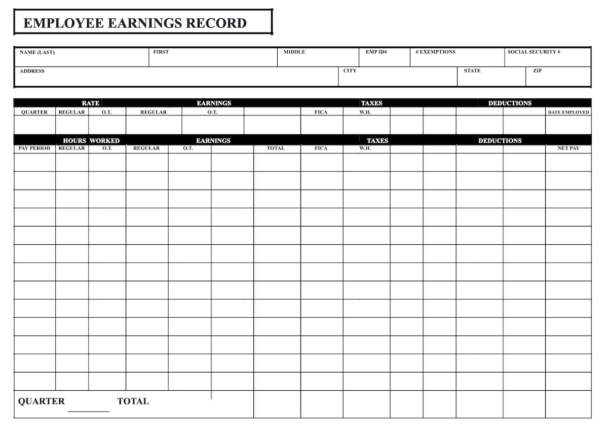 sample payroll report template