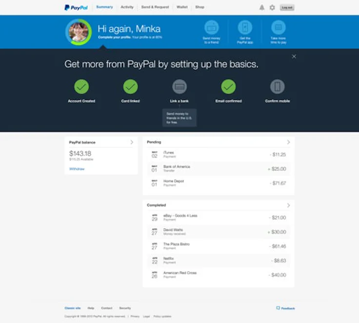 Paiement par QR code : PayPal