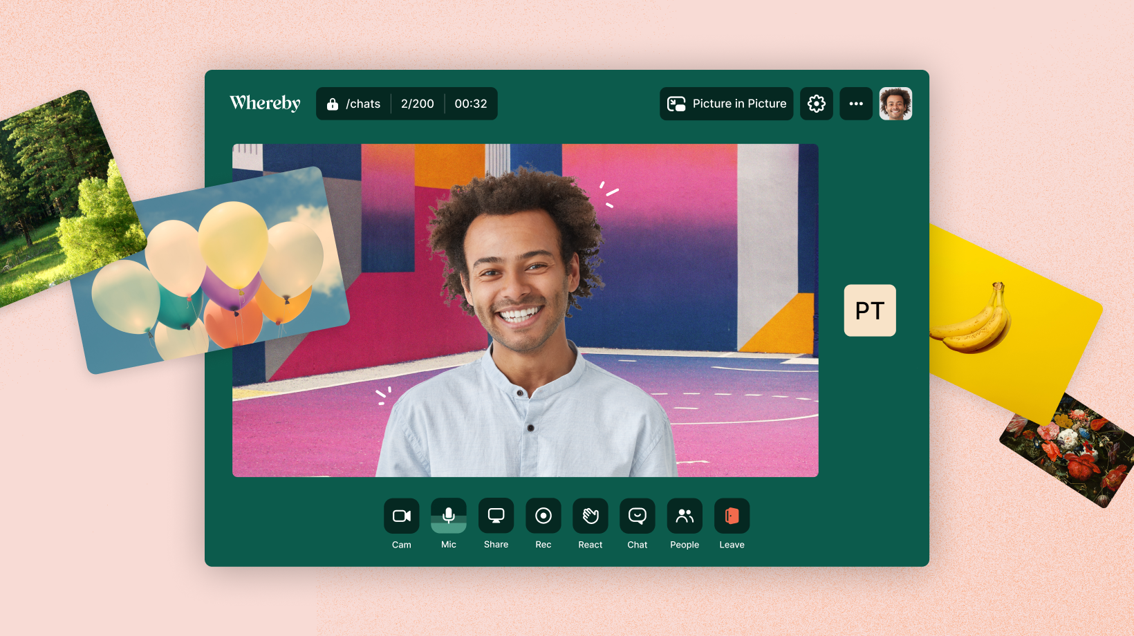 Whereby screenshot interface