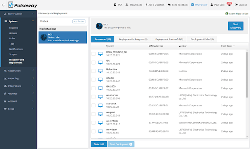 monitoring serveur : Pulseway