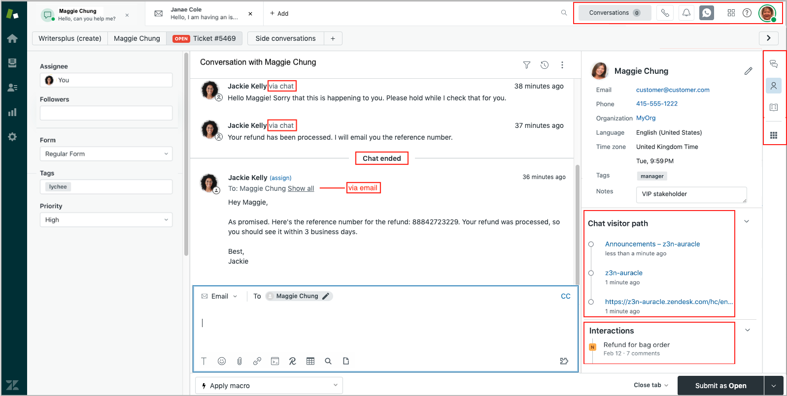 CRM organisme de formation : Zendesk