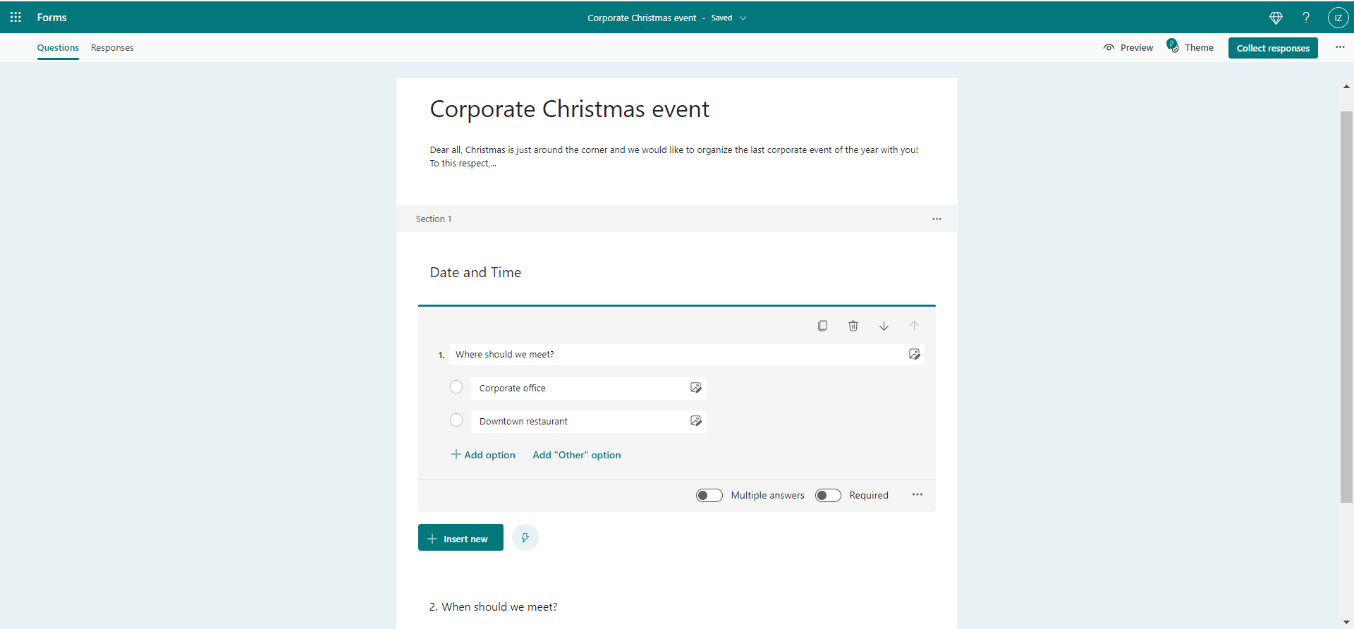 Microsoft Forms